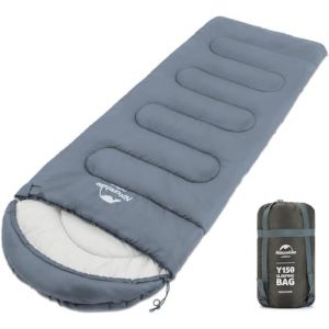 Naturehike Sac de Couchage Compact 3 Saisons,Confortable Surdimensionné 220x85cm adapté Adultes,Combiner dans Un Sac de Couchage 2 Personnes,Ultra léger Portable,avec Sac de Compression (Naturehike Europe Store, neuf)