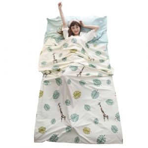 Azarxis Drap de Sac de Couchage en Coton 1 2 Personnes Confortable L&eacute;ger pour Voyage Camping Randonn&eacute;e Auberges H&ocirc;tel Train (Blanc, L - 180 x 230 cm) (Azarxis (FR), neuf)