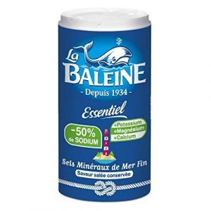 LA BALEINE - Boite Verseuse Sel Fin Essentiel 350G - Lot De 3 - meilleure offre (A TA PORTE, neuf)