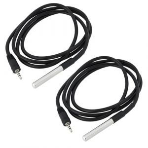 ECSiNG Capteur de Temp&eacute;rature DS18-B20 (-10 &deg;C &agrave; 85 &deg;C) avec Connecteur 2,5 Mm (1 M) Compatible avec Sonoff TH10/16 (ECSiNG, neuf)
