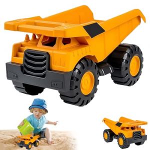 Camion Benne Basculante, Jouet de Pelleteuse, Véhicule Moulé sous Pression de Bulldozer, Véhicules de Chantier Camion Benne, Jouet de Plage Véhicules de Chantier, pour Plage et Chambre d'enfant (C) (Kangteni-EU, neuf)