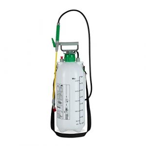 relaxdays Pulvérisateur de Jardin 8 litres, buse réglable, pour Eau et désherbant, Vaporisateur, avec Graduation, Blanc (Relaxdays, neuf)