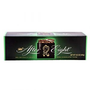 Nestle After Eight Fines feuilles de chocolat fourrées à la menthe 300 g (J&S France, neuf)