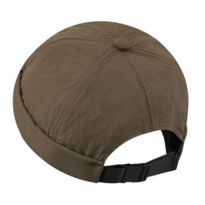CLAPE Casquette sans Visiere Homme Ultra-Thin Waterproof Docker Hat Lightweight Brimless Cap Bonnet de Marin Fisherman Beanie Watch Cap, Brown CT81 (CLape, neuf)