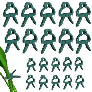 100pcs Clips pour Plantes, Clips de Tomates, Clips de Support pour Plantes, Planter de Clips Tomates de Jardin, Pinces &agrave; Plantes R&eacute;utilisable Attache Tomate (50 Grandes + 50 Petits) (YANXIN-EU, neuf)