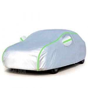 AI HUI Bache Voiture pour Toyota C-HR Bache Voiture Exterieur, B&acirc;che Voiture &Eacute;tanche Respirante, Housse Voiture, Housse de Protection Voiture Exterieur, Protection UV. Silver-Green HDEC-Toyota C-HR (AI HUI Car Covers Shop, neuf)