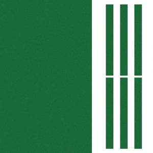 PATIKIL Tissu de Billard 8Ft, Feutre de Table de Billard Professionnel avec 6 Bandes de Feutre, Accessoires de Remplacement de Feutre de Billard pour Bars et Clubs, Vert (PATIKIL UK, neuf)