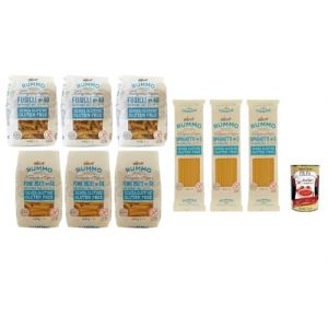 Rummo Test pack Pasta Gluten free, P&acirc;tes sans gluten, Spaghetti - Fusilli - Penne Rigate, 9x 400g + italian Gourmet polpa 40g0 (Italiaen Gourmet UK Ltd, neuf)