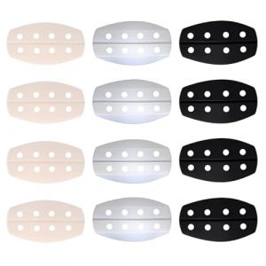 XUZOPIM 12 Pièces Anti Glisse Bretelles Soutien Gorge Silicone Pour Bretelles De Soutien Gorge Support De Bandoulière (Noire,Blanche,Couleur De Peau) (ZHAO  XINWEI uk shop, neuf)