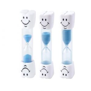 ZWWOGE 3 Pcs Sabliers pour Enfants, Minuteur Timer Enfants, Sabliers Amusants de 1 minute 3 minutes et 5 minutes (Bleu) (ZWWOGE, neuf)