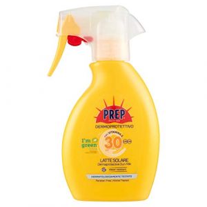 dermoprotective sun milk SPF30 - sunscreen 225 ml trigger spray (ITALPHARMA, neuf)