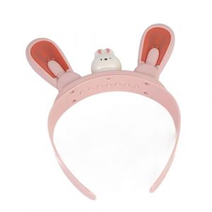 Masyrt Bandeau Oreilles de Lapin Lumineux, Balan&ccedil;oire Automatique, Plusieurs Effets de Lumi&egrave;re, LED Rechargeable, Casque Oreilles de Lapin (Taikune, neuf)