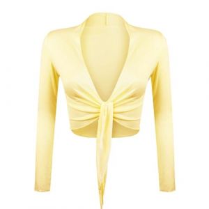 Glamexx24 Bol&eacute;ro Femme, Cardigan Manches Longues Veste Chic et &Eacute;l&eacute;gante Top Bol&eacute;ro Haussement Adapt&eacute; aux Voyages et &Agrave; La Vie Quotidienne (Glamexx24&reg;, neuf)