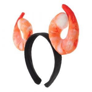 Healifty Serrage-t&ecirc;te Crevette Double T&ecirc;te Amusant et L&eacute;ger, Bandeau de D&eacute;guisement Oc&eacute;anique pour Cosplay Halloween, Accessoires pour Cheveux Photomaton et F&ecirc;tes &agrave; Th&egrave;me, Accessoire (Madonna Tied, neuf)