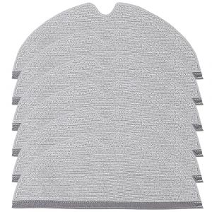 UPUPDAY 6 Serpill&egrave;res de Rechange pour Xiaomi Roborock S6 MaxV /S6 Pure /S5 Max /S6 /S60 /S65 /S5 /S50 /S51 /S55 aspirateur, Microfibre Serpill&egrave;res Lavable et R&eacute;utilisable pour Roborock S5 S6 (Roberit, neuf)