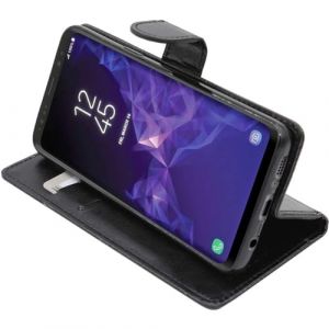 ebestStar - Coque Compatible avec Samsung S9 Galaxy Etui PU Cuir Housse Portefeuille Porte-Cartes Support Stand, Noir [Appareil: 147.7 x 68.7 x 8.5mm, 5.8''] (ebestPro-fr, neuf)
