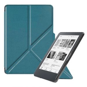 ZTAOOPOU Antichoc Housse pour KOBO Clara Colour Coque - Étui KOBO Clara BW 6" Liseuse eBook Housse avec Support Pliant Housse Protection Coque (Vert) (STAECASE, neuf)