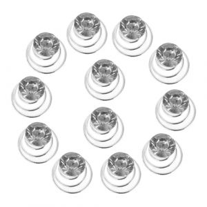 FOMIYES 12 Pi&egrave;ces &Eacute;pingle Cheveux Spirale Femme Mariage &Eacute;pingle Cheveux D&eacute;corative avec Strass Spirale pour Coiffure Sp&eacute;cial (Family&Personal, neuf)