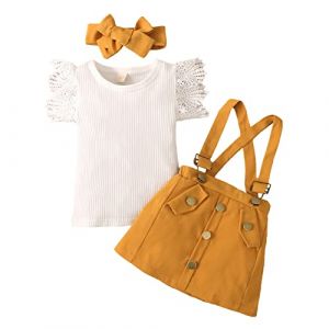 MNSWR Ensemble Jogging Gar&ccedil;ons Ensembles B&eacute;b&eacute; Gar&ccedil;on,Sous-v&ecirc;tements Thermiques Gar&ccedil;on Ensemble Fille 2 Ans Body Bebe Fille Naissance Hiver Costume Indienne Fille Pyjama Bebe 12 Mois Fill 18-24 moi (auxXeto, neuf)