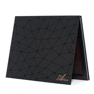 Allwon super grande palette magn&eacute;tique palette de maquillage noir vide ombre oculaire rouge &agrave; l&egrave;vres rouge &agrave; l&egrave;vres (Allwon-FR, neuf)