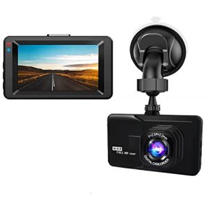 Dashcam Voiture, améra Embarquée Voiture 1080P 2.7 Pouces Caméra de Voiture Grand Angle de 170° Moniteur de stationnement Détection de Mouvement Enregistrement en Boucle (PJXING, neuf)