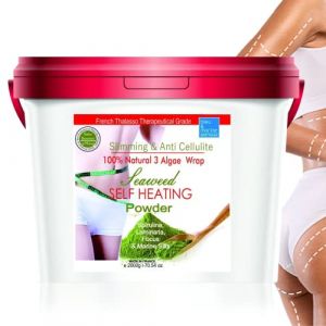 Enveloppement Maison & SPA Auto Chauffant 3 Algues Marines Start Silhouette et Détox ● Wrap Amincissant Anti cellulite ● Remodelant Corps 2000 g (OmBiance, neuf)