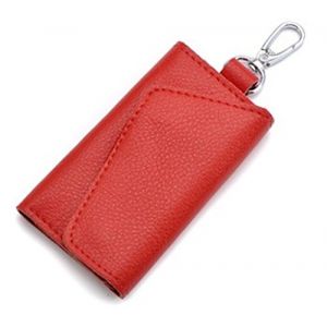 Brilliance Co Etui Porte-Clé Cuir, Pochette Porte Cles Cuir, Rouge, S, Etui Porte-clés (Well buy, neuf)