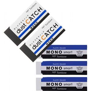 Tombow ET-ST MONO Gomme fine 9 g, MONO Smart + dust Catch (allpremio, neuf)