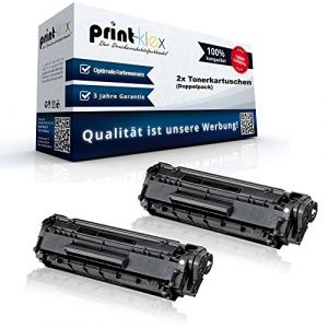 2 x Cartouches Compatibles &ndash; Plus 2400 pages &ndash; pour Canon I-Sensys MF 216 N I-Sensys MF 217 W 9435B002 CRG 737 Double Pack &ndash; Office Line s&eacute;rie (Print-Klex GmbH & Co.KG, neuf)
