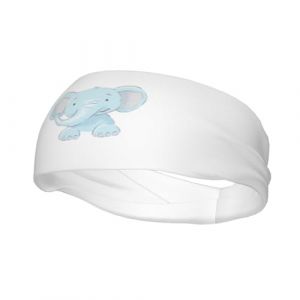Bandeaux éléphant mignons pour hommes et femmes, antidérapants, anti-transpiration, pour le sport, la gym, le basket-ball, le yoga (ruianshihuichenjiayouzhanguanliyouxiangongsi, neuf)