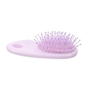 VALICLUD peigne d'airbag petit peignes bouclé brosse à cheveux lissante en poils de sanglier démêler brosse à cheveux de voyage peigne de à main Plastique Violet (Cedongh, neuf)