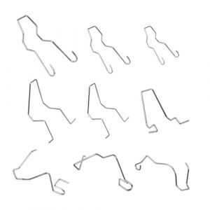 9pcs Support de Clip Retenue d'ampoule, 5ZHSFULLKIT pour H1/H3/H4/H7 Pince &agrave; Ressort de Lampe Frontale en Acier, pour phare &agrave; faisceau bas, Compatible avec Divers Mod&egrave;les de Voitures (DAOLIANGKEJI, neuf)