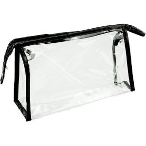 Maquillage Transparente, Trousse de Toilette &eacute;tanche avec Fermeture &eacute;clair,Trousse de Toilette en Vinyle et Plastique PVC Transparent, Sac de Voyage pour Femmes en Vacances, Voyages d'affaires (zegefushi, neuf)