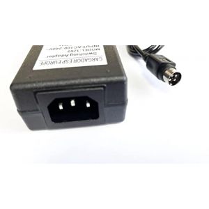 CARGADOR ESP Adaptateur Secteur Alimentation Chargeur 12V 6A 4 PIN Compatible avec Remplacement pour Technosonic Hitachi Sanyo TV Puissance du c&acirc;ble d'alimentation pi&egrave;ces de Rechange (CARGADOR ESP, neuf)