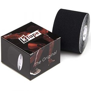 K-Tape® Black (Rouleau simple, 5 cm x 5 m) [Noir] (K-Tape Original by biviax, neuf)