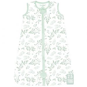 Mama Cheetah Sac de couchage pour b&eacute;b&eacute; 2,5 TOG. couverture en coton biologique &agrave; porter avec fermeture &eacute;clair dans les deux sens. nourrisson. enfant. gar&ccedil;on et fille. 18-24 mois (Mama Cheetah, neuf)