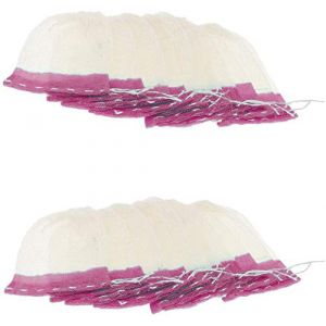 POFET Lot de 20 Manchons de Lampe à Gaz Universels de Rechange pour Lampe à Gaz à Incandescence Manchons de Kérosène en Maille Légère avec Cordon pour Camping, Randonnée (POFET EU, neuf)