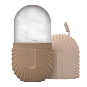 Rouleau &agrave; glace pour le visage Facial Rouleau &agrave; glace rafra&icirc;chissant Massage du visage R&eacute;utilisable Glace pour le visage Beaut&eacute; Compresse de glace (tukoa, neuf)