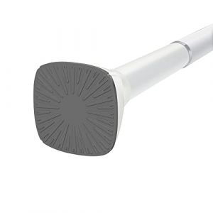 Lolypot Tringle t&eacute;lescopique sans per&ccedil;age, ne rouille jamais, r&eacute;glable, pour v&ecirc;tements, rideau de douche, rideau &agrave; pince, extensible, &agrave; ressort, 64-78 cm (CC KOLE, neuf)
