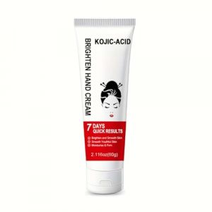 Kojic Acid & Niacinamide Hand Cream,Crème Éclaircissante pour la Peau,Crème Mains Raffermissante Anti-Âge,lotion éclaircissante pour les mains,hydratante et éclaircissante pour un teint irrégulier (EnviableVB, neuf)