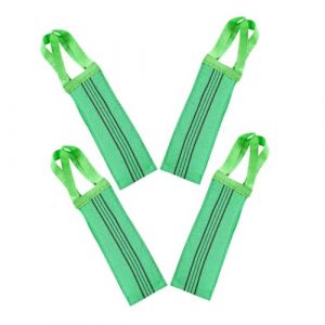 SAFIGLE 4 Pi&egrave;ces Lingette Exfoliante Pour Dos Serviette Exfoliante Double Face Longue Convient Pour Hommes Et Femmes Mat&eacute;riau Doux Pour Peau (Grand Di, neuf)