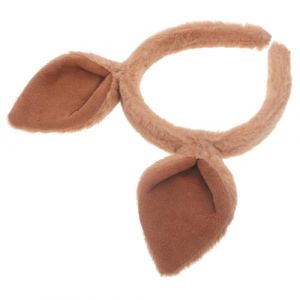 ERINGOGO Bandeau Oreilles Danimal Cartoon Oreilles de Kangourou Accessoire Cheveux Fille et Confortable pour Fête Déguisement (Jehmal, neuf)