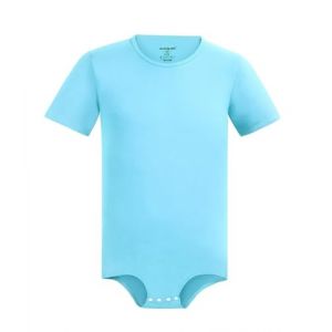 Landofgenie Homme Combinaison Pyjama Adulte Combinaison Pyjama Manches Courtes Crotch Tights Tops Combinaison Pantalons Bleu Clair XL (landofgenie, neuf)