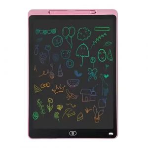 Tablette dessin enfant LCD magique, Ardoise Effaçable de 8.5 Pouces, Un Jouet Éducatif pour Dessin et Écriture, Cadeau pour Filles et Garçons Créatifs ! (Rose) (MELZ0, neuf)