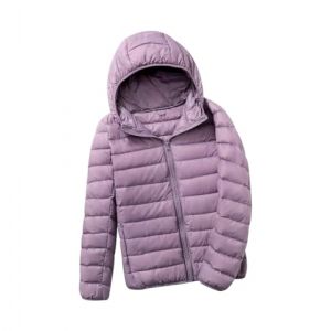 Doudoune L&eacute;g&egrave;re Femme Doudoune Femme Veste Matelass&eacute;e Femme Gilet Doudoune Femme Doudoune Sport Doudoune Courte Femme Doudoune Empochable Doudoune Femme Grande Taille Doudoune Pliable Violet Clair (HAXNOHEY, neuf)