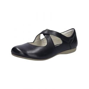 Josef Seibel Femme Ballerines &agrave; lani&egrave;res Fiona 72, Dame Ballerines,Largeur G (Normale),Chaussures d'&eacute;t&eacute;,Ballerines,Noir (Schwarz),41 EU / 7 UK (schuhede, neuf)