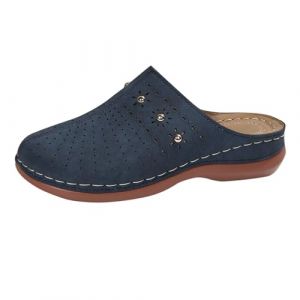 Spartiates &agrave; bout ferm&eacute; avec talon compens&eacute; pour femme - Sabots &agrave; enfiler &agrave; bout ferm&eacute; confortables - Mules d&rsquo;&eacute;t&eacute; creux pour femme - Sandales de marche d&rsquo;&eacute;t&eacute; plus respirantes - Chaussures (phugahg, neuf)