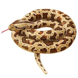 YJZQ Peluche Serpent Geant 200CM Peluche Serpent R&eacute;aliste d&eacute;coration Halloween Accessoires d'anniversaire Coussin de Serpent pour Chat et d&eacute;cor Salon (YJZQ, neuf)