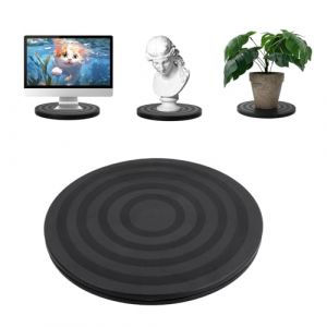 Plaque Tournant Rotatif de 20 cm, 360&deg; Support Pivotant Plateau Tournante avec Roulements &agrave; Billes en Acier, Mini Plaque Tourne Rotatif pour TV Conf&eacute;rencier Plantes &agrave; Bonsa&iuml; Artisanat (VEDETAS & PAGENS - UNIPESSOAL LDA., neuf)