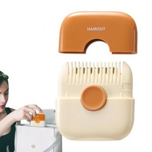 Peigne coupe-cheveux 2 en 1 - Peigne tondeuse à cheveux à double tête avec design détachable | Outil de coupe de cheveux de barbier avec housse anti-poussière | Peigne de toilettage professionnel (binratolre, neuf)